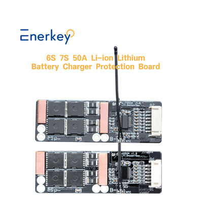 Mua Lưu trữ năng lượng Pin lithium BMS 6S 7S 50A Cho pin xe ba bánh điện BMS 24V sản xuất trực tuyến