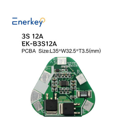 Mua Enerkey 3S 12A 11.1V 12.6V 18650 Li-ion Lithium pin gói BMS bảo vệ PCB bảng cho xe điện sản xuất trực tuyến