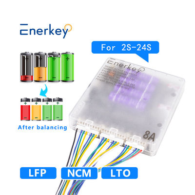 Mua Enerkey BT Ứng dụng di động Smart Active Equalizer 8a Lifepo4 Active Cell Balancer Cho Lưu trữ năng lượng RV sản xuất trực tuyến