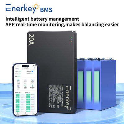 Mua Enerkey Smart Bluetooth BMS Active Balance 20A Hệ thống quản lý pin cho pin Li-ion LiFePO4 LTO 12V 24V 48V sản xuất trực tuyến