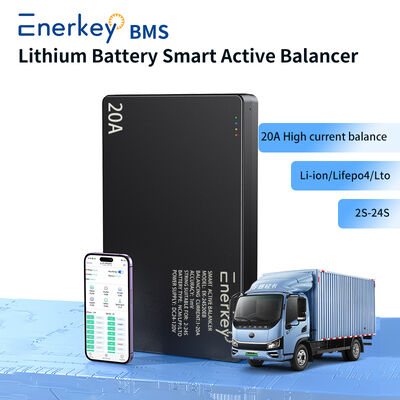 Mua Enerkey 1A-20A Smart Active Balancer cho 12V 24V 36V 48V 60V 72V 3S 4S 7S 8S 13S 16S 20S 24S LiFePo4 Li-ion sản xuất trực tuyến