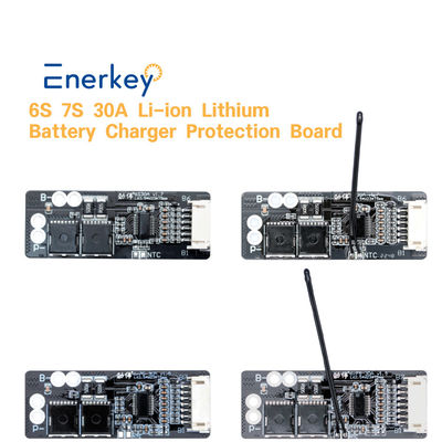 Enerkey 6S 7S 30A Lithium Ion Battery Pack BMS với NTC cho xe đạp điện