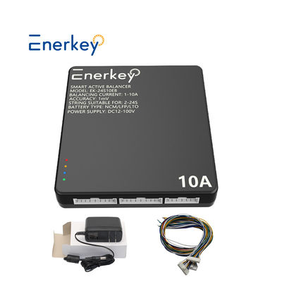 10W tiêu thụ năng lượng Đen Smart Active Balancer 8A 4S 8S 16S 17S 24S Smart BMS cho công cụ điện