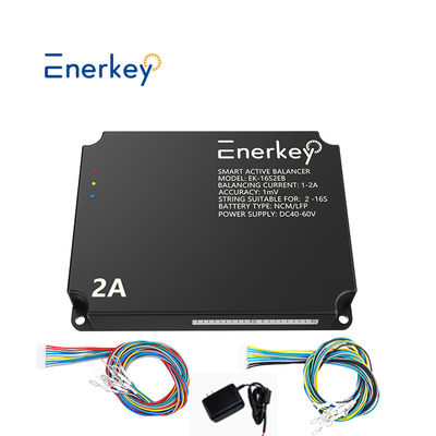 Enerkey BMS Smart Balancer 2A Active Balance 4S 8S 16S 200A 2V-100V cho Power Bank Lifepo4/Li-ion pin