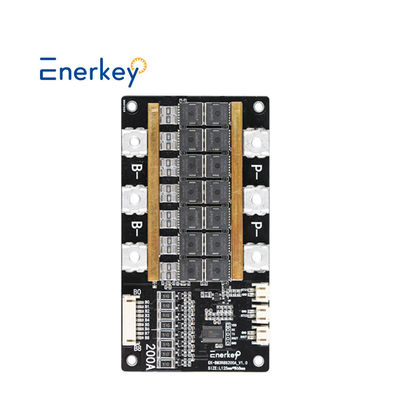 Enerkey BMS 3S 4S 5S 6S 7S 8S BMS cân bằng dòng điện liên tục 200A Lifepo4 lithium-ion LTO SIB pin
