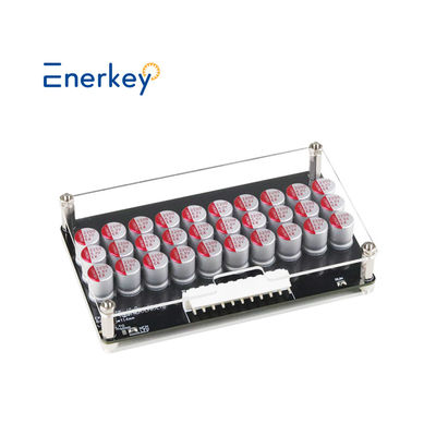 Enerkey 5A 8S 9S 10S Lithium Active Equalizer với tấm Acrylic Li-ion / Lto / Lifepo4 Battery Balancer cho xe tay ga
