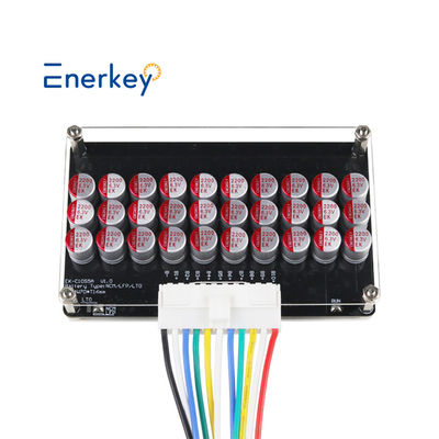 Enerkey 8S-10S 5A Lithium Active Equalization với tấm Acrylic cho Li-ion / Lto / Lifepo4 Battery Pack Balancing